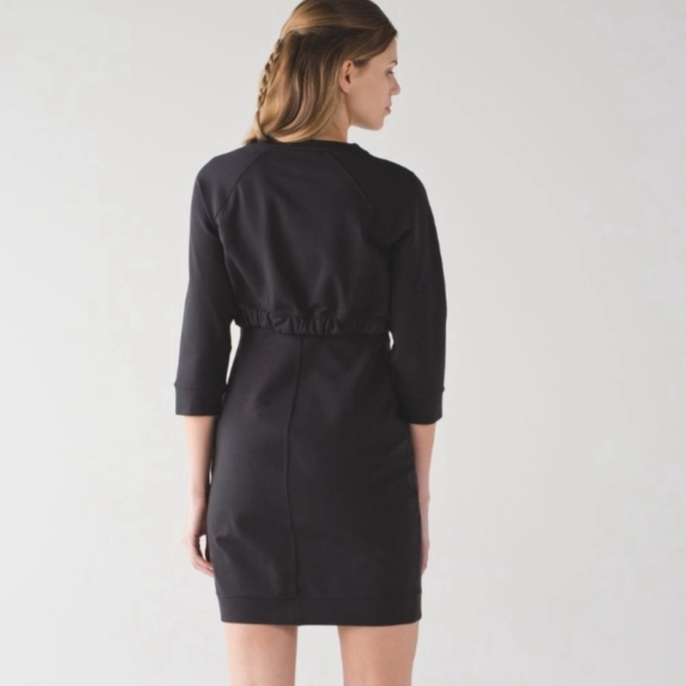 Lululemon Rite Time Dress - black - 8